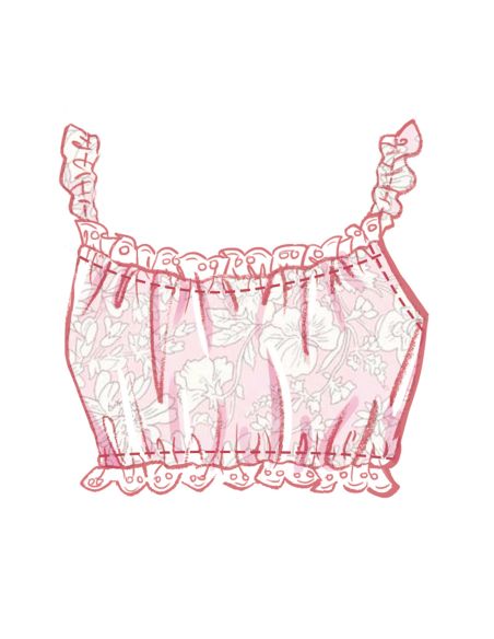 Oberteil- und Shorts-Schnittmuster - McCall's 8613