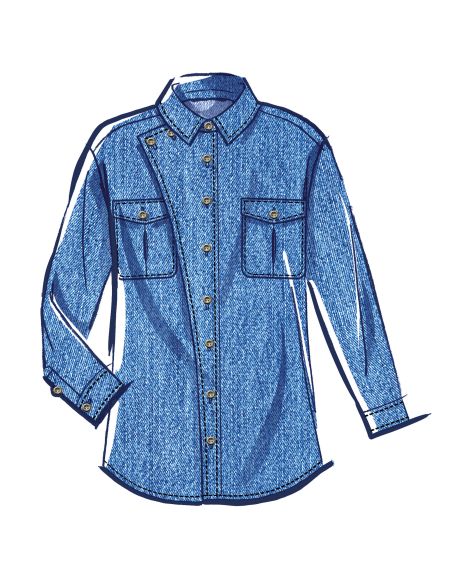 Hemd-Schnittmuster - McCall's 8615