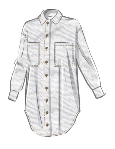 Hemd-Schnittmuster - McCall's 8606