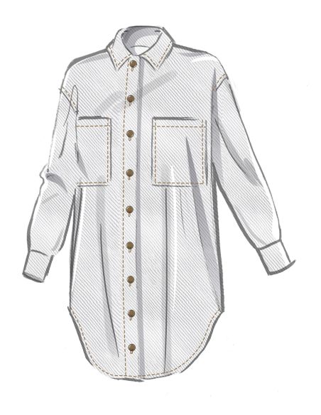 Hemd-Schnittmuster - McCall's 8606