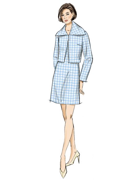 Jackenschnittmuster - Vogue 2126
