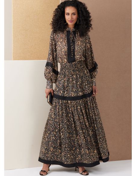 Oberteil-Schnittmuster - Vogue 2127