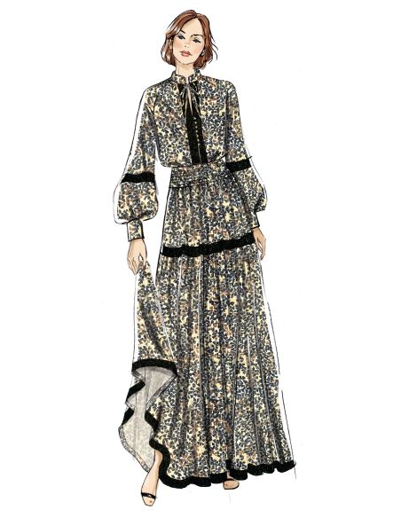 Oberteil-Schnittmuster - Vogue 2127