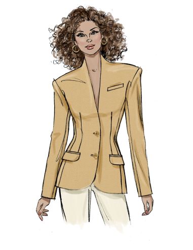 Jackenschnittmuster - Vogue 2136