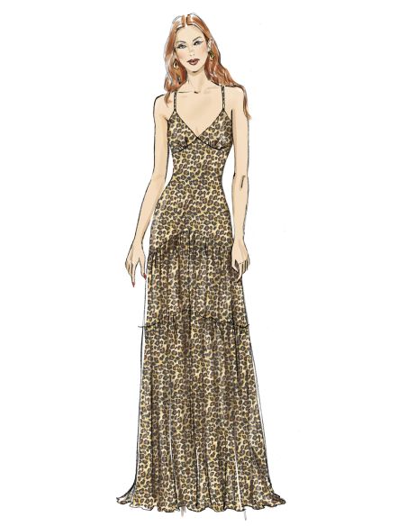 Nachthemd-Schnittmuster - Vogue 2139