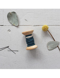 Viskose-Paspel Moonstone Green pro Meter - Atelier Brunette