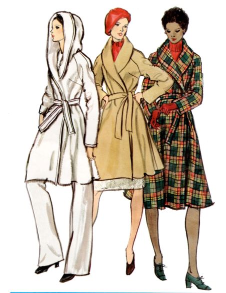 Mantelschnittmuster - Vogue 2145