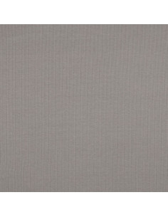 Fein gerippter Baumwoll-Jersey-Stoff - Grau 2