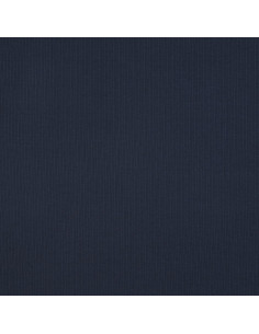 Fein gerippter Baumwoll-Jersey-Stoff - Navy 2