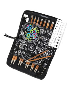 ChiaoGoo Rundstricknadel-Set aus Bambus