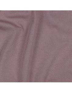Fein gerippter Baumwoll-Jersey-Stoff - Mauve 2