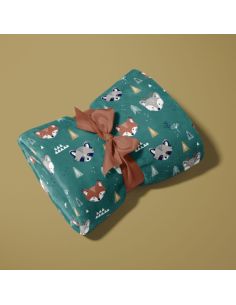Kuscheltuch - Waldtiere 2