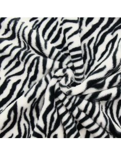 Kunstfellstoff Tier - Zebra