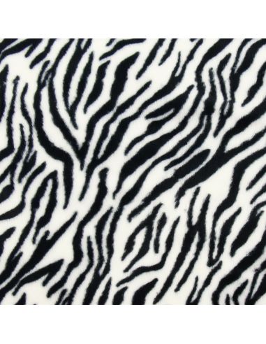 Kunstfellstoff Tier - Zebra