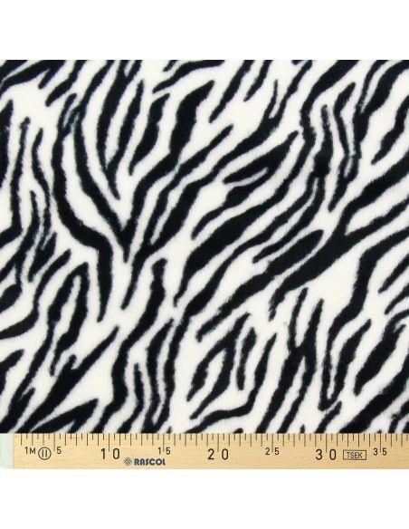 Kunstfellstoff Tier - Zebra