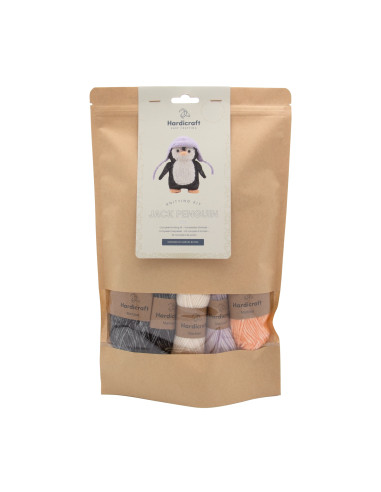 Kit tricot - Jack le pingouin