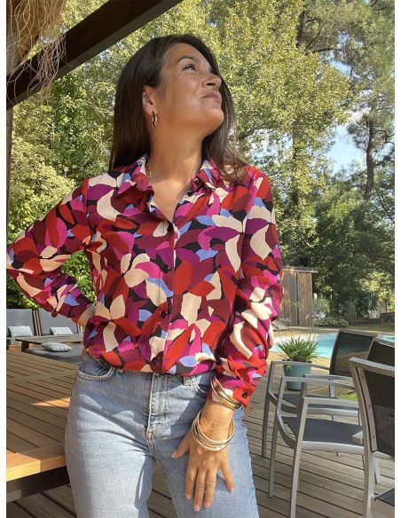 Kleidhemd-Schnittmuster Jane - Clématisse Pattern