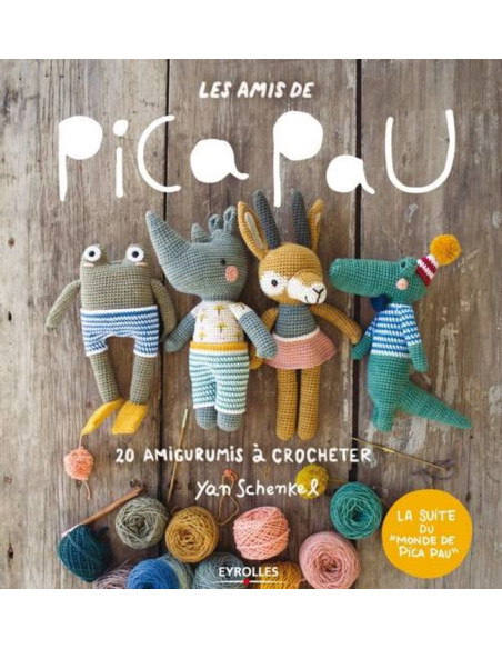 Buch "Die Freunde von Pica Pau - 20 Amigurumis zum Häkeln"