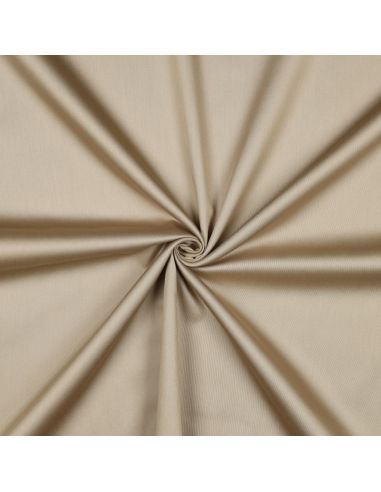 Baumwollsatin-Stoff - Beige