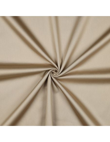 Baumwollsatin-Stoff - Beige