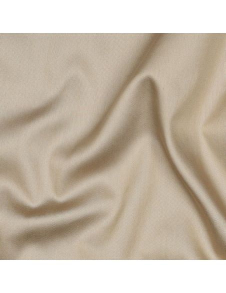 Baumwollsatin-Stoff - Beige