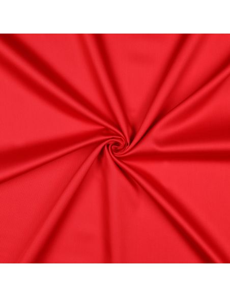 Baumwollsatin-Stoff - Rot