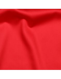 Baumwollsatin-Stoff - Rot 2