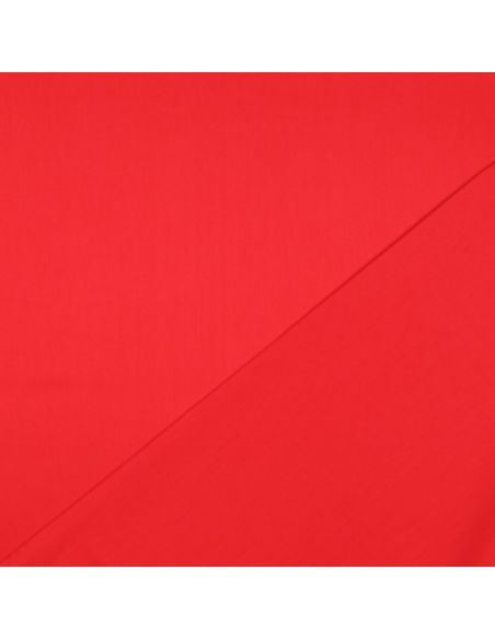 Baumwollsatin-Stoff - Rot