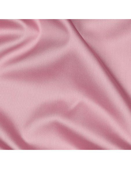 Baumwollsatin-Stoff - Rosa