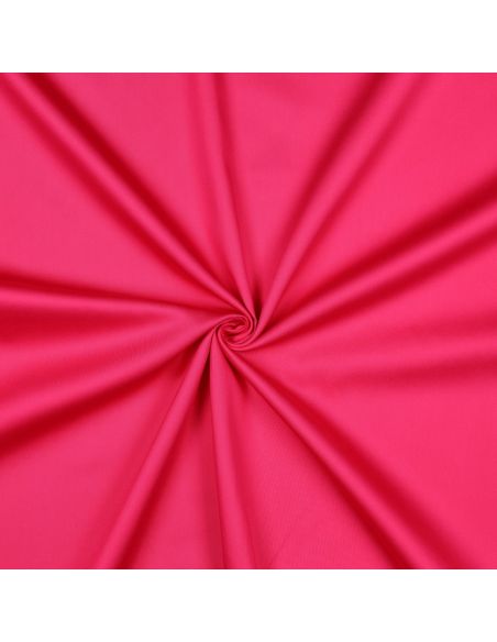 Baumwollsatin-Stoff - Leuchtendes Rosa