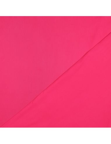 Baumwollsatin-Stoff - Leuchtendes Rosa