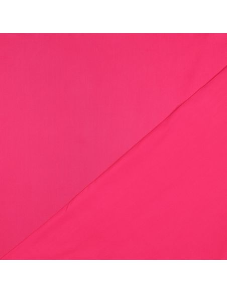 Baumwollsatin-Stoff - Leuchtendes Rosa