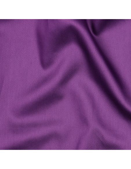 Baumwollsatin-Stoff - Violett