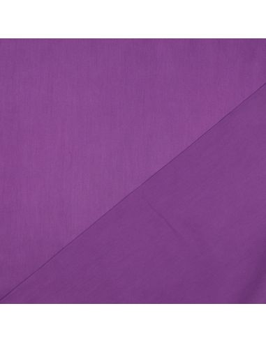 Baumwollsatin-Stoff - Violett
