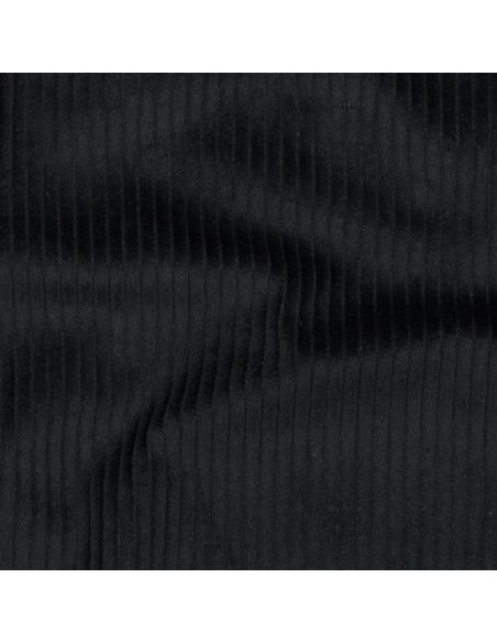 Baumwoll-Cordstoff - Schwarz