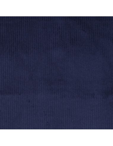 Baumwoll-Cordstoff - Marineblau