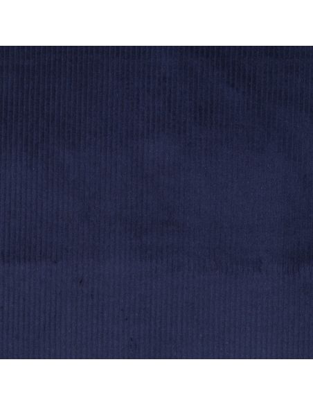 Baumwoll-Cordstoff - Marineblau