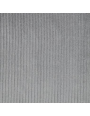 Baumwoll-Cordstoff - Grau