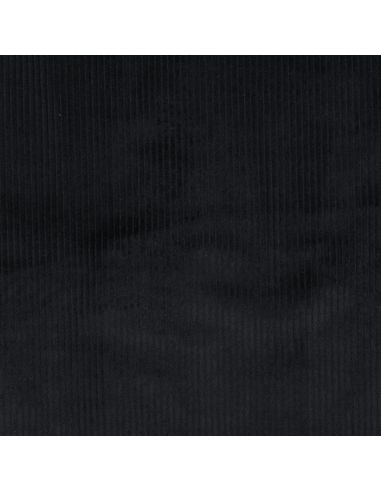 Baumwoll-Cordstoff - Schwarz