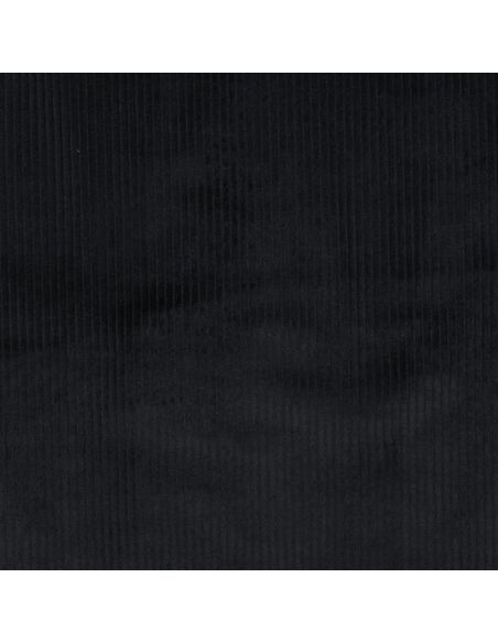 Baumwoll-Cordstoff - Schwarz