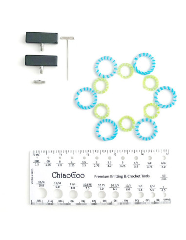 ChiaoGoo Metall-Rundstricknadel-Set