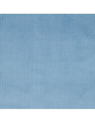 Baumwoll-Cordstoff - Blau