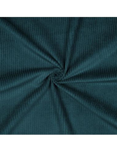 Baumwoll-Cordstoff - Smaragdgrün