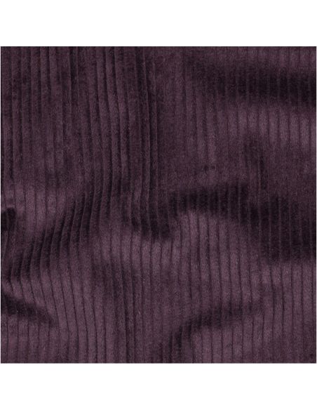Baumwoll-Cordstoff - Aubergine