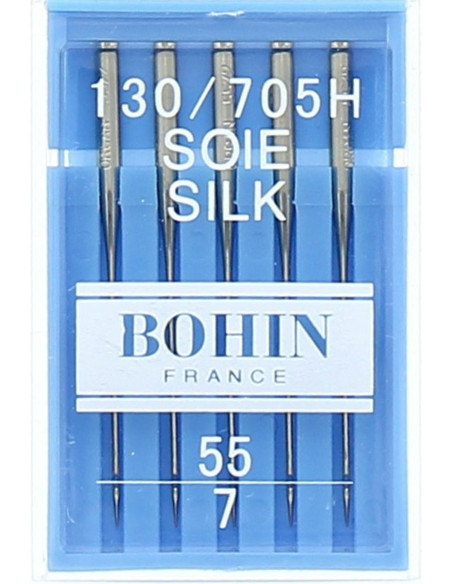 Spezialnadeln für Seide Bohin
