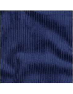 Baumwoll-Cordstoff - Kobalt 2