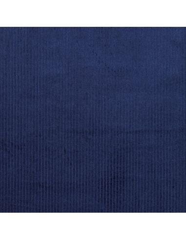Baumwoll-Cordstoff - Kobalt