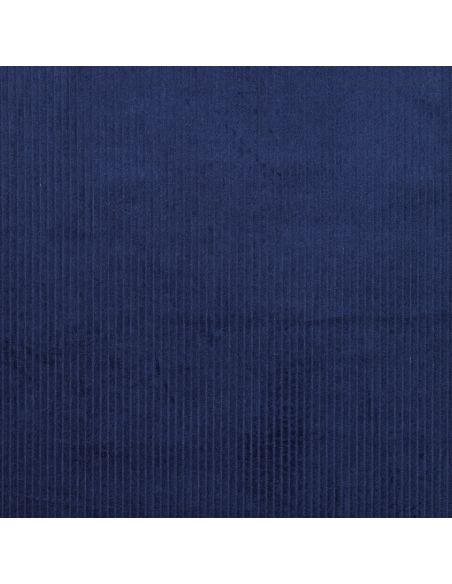 Baumwoll-Cordstoff - Kobalt