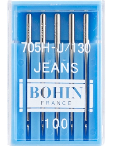 Maschinennadeln speziell für Jeans Bohin
