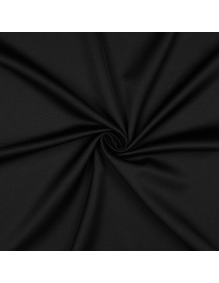 Königlicher Satin-Stoff - Schwarz